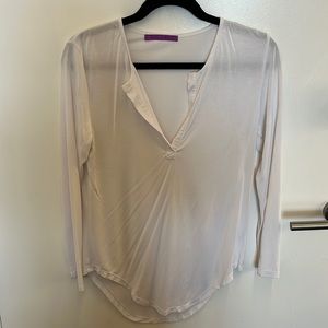 White long sleeve top Jac Parker